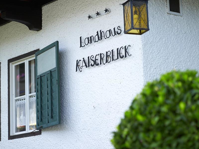 Landhaus Kaiserblick Елмау Екстериор снимка